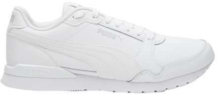 PUMA Heren st runner v3 leren trainers Wit - 44,5