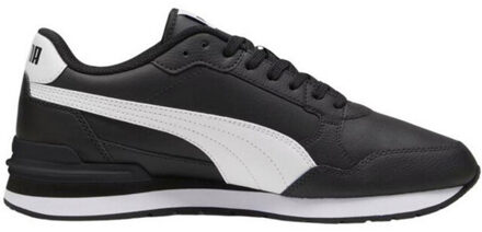 PUMA Heren st runner v4 leren trainers Wit - 43