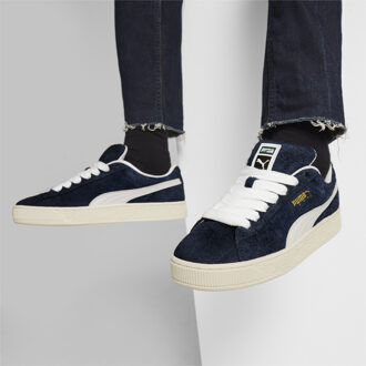 PUMA Heren Suede XL Harige Sneakers Blauw - EU 41 / UK 7.5