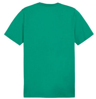 PUMA Heren team doel casuals t-shirt - maat L Groen