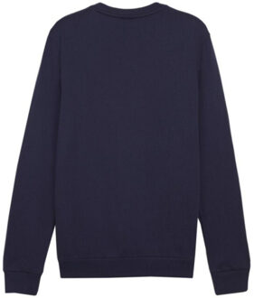PUMA Heren team doel crew hals casual sweatshirt Blauw - XXL / XXXL
