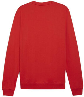 PUMA Heren team doel crew hals casual sweatshirt Rood
