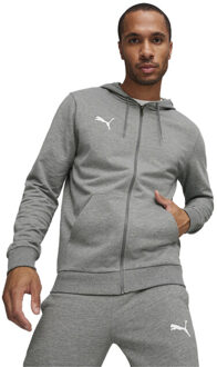 PUMA Heren team doel hoodie Grijs - L