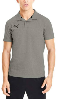 PUMA Heren team doel poloshirt Grijs - M