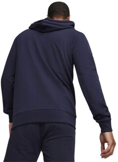 PUMA Heren team goal casual full zip hoodie Blauw - S