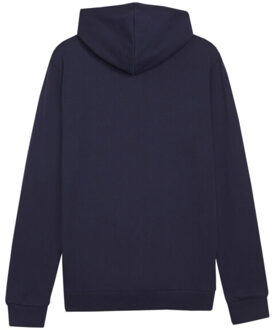 PUMA Heren team goal casual hoodie Blauw - XL