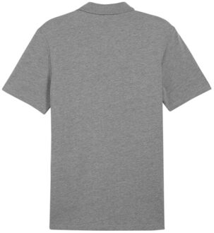 PUMA Heren team goal casuals poloshirt - maat S Grijs