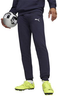 PUMA Heren team goal joggingbroek Blauw - S