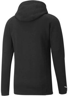 PUMA Heren teamfinal full zip hoodie Zwart - S