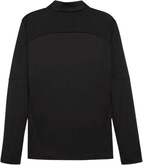 PUMA Heren TeamFinal Kwart Rits Trainingstop (Zwart) - 3XL