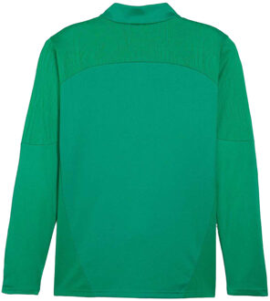 PUMA Heren TeamFinal Quarter Zip Trainingsshirt (Groen) - 2XL