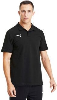 PUMA Heren teamgoal 23 poloshirt Zwart - S