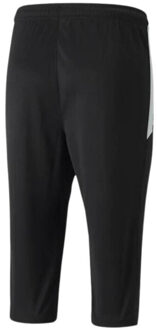 PUMA Heren teamliga 3/4 korte broek met pasvorm Zwart - S