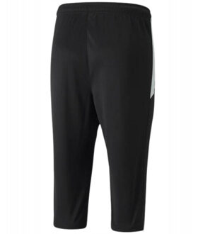 PUMA Heren teamliga 3/4 lange trainings joggingbroek - maat S Zwart