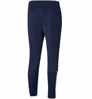 PUMA Heren teamliga joggingbroek - maat S Blauw
