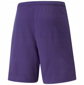 PUMA Heren teamrise korte broek - maat S Paars