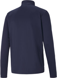 PUMA heren teamRISE polyester trainingsjack Navy - M