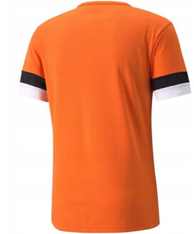 PUMA Heren teamrise t-shirt Oranje - XL
