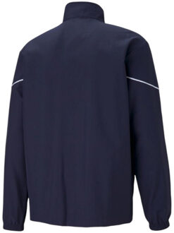 PUMA Heren teamrise zijlijn jas Blauw - L