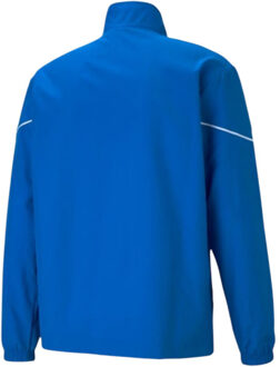 PUMA Heren teamrise zijlijn jas Blauw - XL