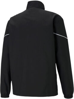 PUMA Heren teamrise zijlijn jas Zwart - XL