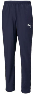 PUMA Heren teamrise zijlijn joggingbroek Blauw - S