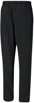 PUMA Heren teamrise zijlijn joggingbroek Zwart - S
