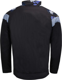 PUMA Heren Trend AOP Geweven Jas Ritssluiting Windjack 596727 51 - maat Zwart