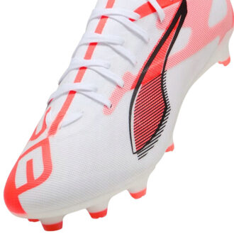 PUMA Heren ultra 5 match stevige grond voetbalschoenen - maat 42,5 Wit