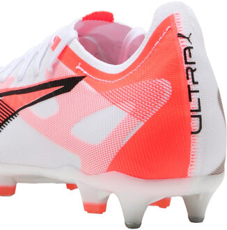 PUMA Heren Ultra 5 Match Zachte Grond Voetbalschoenen (Wit) - maat