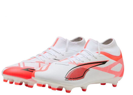 PUMA Heren ultra 5 play stevige grond voetbalschoenen Wit - 42
