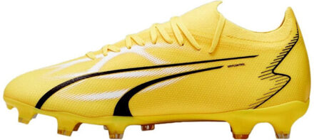PUMA Heren ultra match voetbalschoenen - maat 44,5 Geel