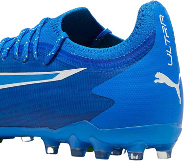 PUMA Heren Ultra Ultimate Voetbalschoenen (Blauw/Puma Wit/Groen Pro) - maat EU 43 / UK 9