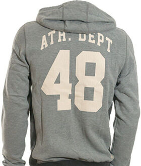 PUMA Heren Varsity Zip Through Hoody Grijs Sweat Hooded Jacket 566954 03 P4C