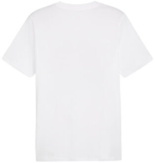 PUMA Heren zomersport ii t-shirt Wit - S