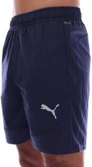 PUMA Herenshort Puma TeamFINAL in marineblauw Navy