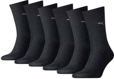 PUMA Herensokken Zwart Classic 6-pack -47-49 - 47/49