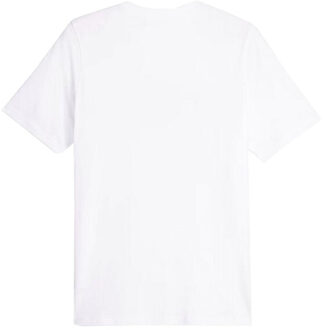 PUMA Hip hop grafisch t-shirt heren - maat M Wit