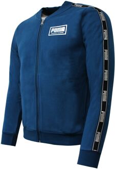 PUMA Holiday Pack Bomberjack Taped Logo Blue Track Top 581767 38 Blauw