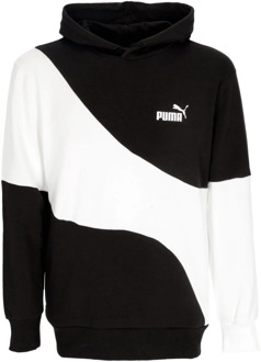 PUMA Hoodies Puma , Zwart , Heren - L,M