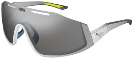 PUMA Hoogwaardige zonnebril met casual stijl Puma , Gray , Unisex - ONE Size