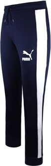 PUMA Iconic T7 Heren Marine Blauw Track Broek Navy