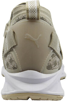 PUMA Ignite evoKNIT Lo Pavement Lace Up Damestrainers 189927 02 Beige