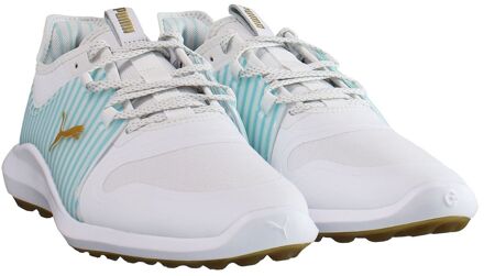 PUMA Ignite Fasten8 Seersucker Golf Wit Herenschoenen - maat