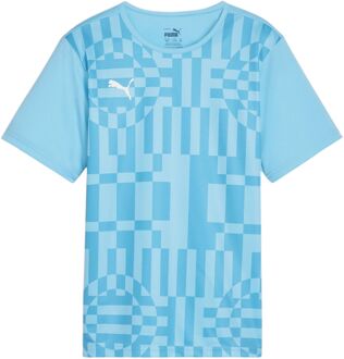 PUMA individualRISE Graphic Jersey Shirt Junior blauw - 152