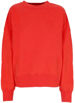 PUMA Infuse Crewneck Burnt Red Sweatshirt Puma , Red , Dames - M,S,Xs