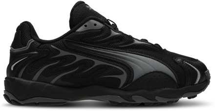 PUMA Inhale Kindersneakers - Zwart - Maat 38.5 - Plastic Black