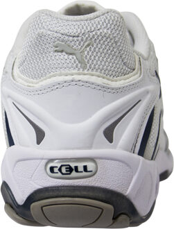 PUMA Inhale White Low Lace Up Heren Hardlooptrainers 370769 02 Wit