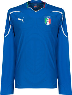 PUMA Italië Authentic Shirt Thuis 2010-2011 (Lange Mouwen) - XL