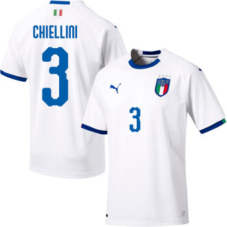 PUMA Italië Shirt Uit 2018-2019 + Chiellini 3 (Fan Style) - XXL